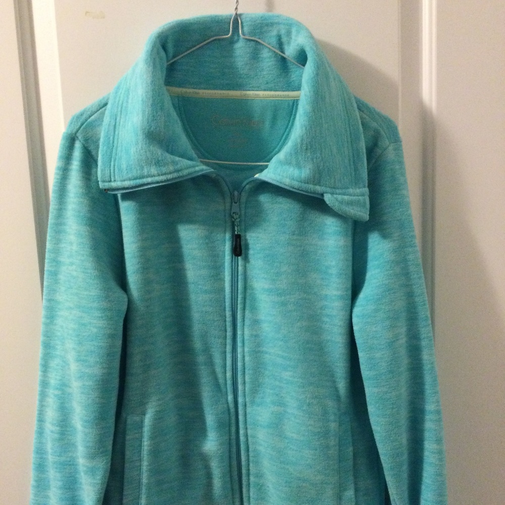 Calvin Klein fleece zip up jacket